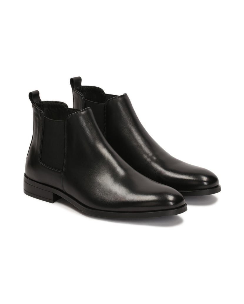 Kazar-Schwarze-Chelsea-Stiefel-aus-Leder-für-M