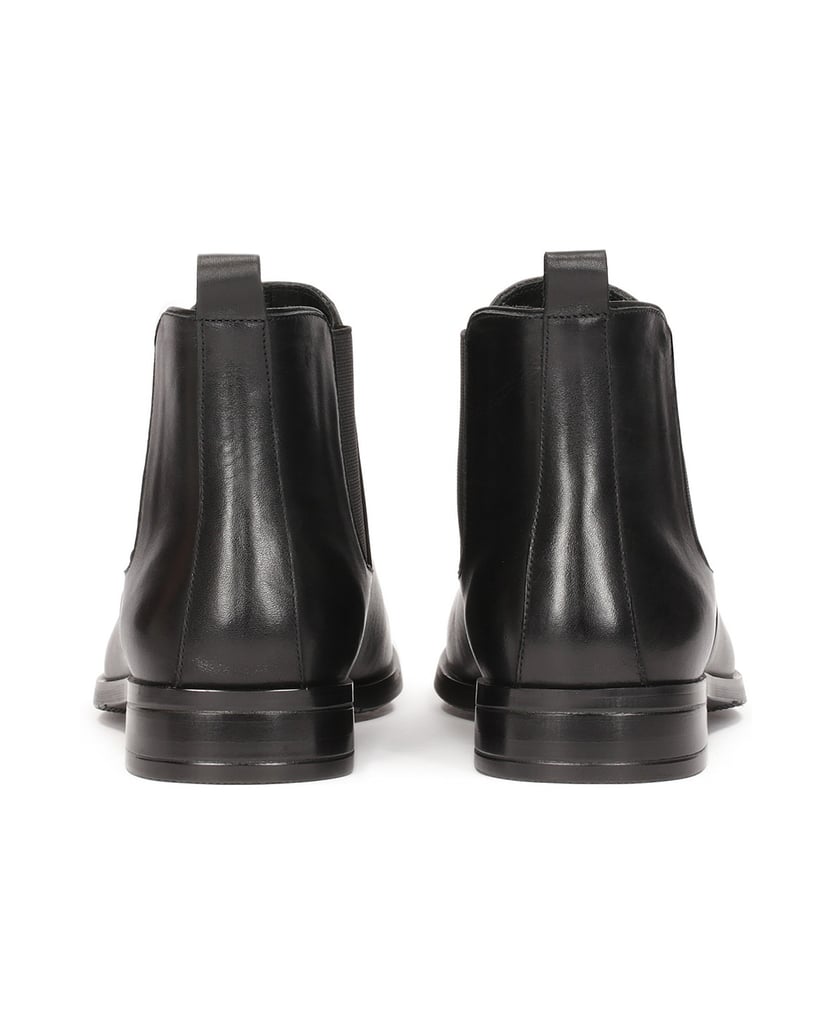 Kazar-Schwarze-Chelsea-Stiefel-aus-Leder-für-M