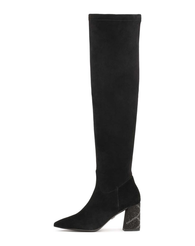 Kazar-Schwarze-Musketiere-mit-verziertem-Absat-schwarz