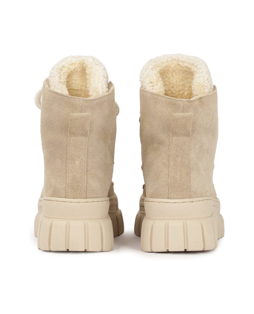 Kazar-Beigefarbene-Schneestiefel-aus-Wildleder-beige