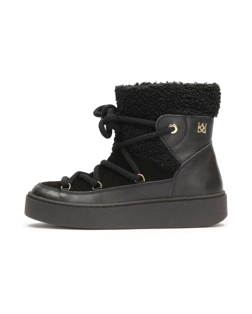 Kazar-Schwarze-Schneestiefel-aus-kombinierten