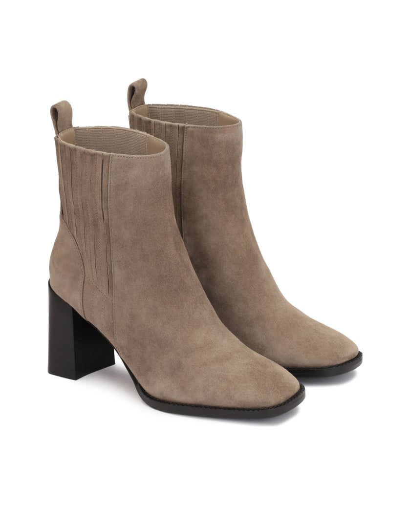 Kazar-Bequeme-dunkelbeige-Wildlederstiefel-für