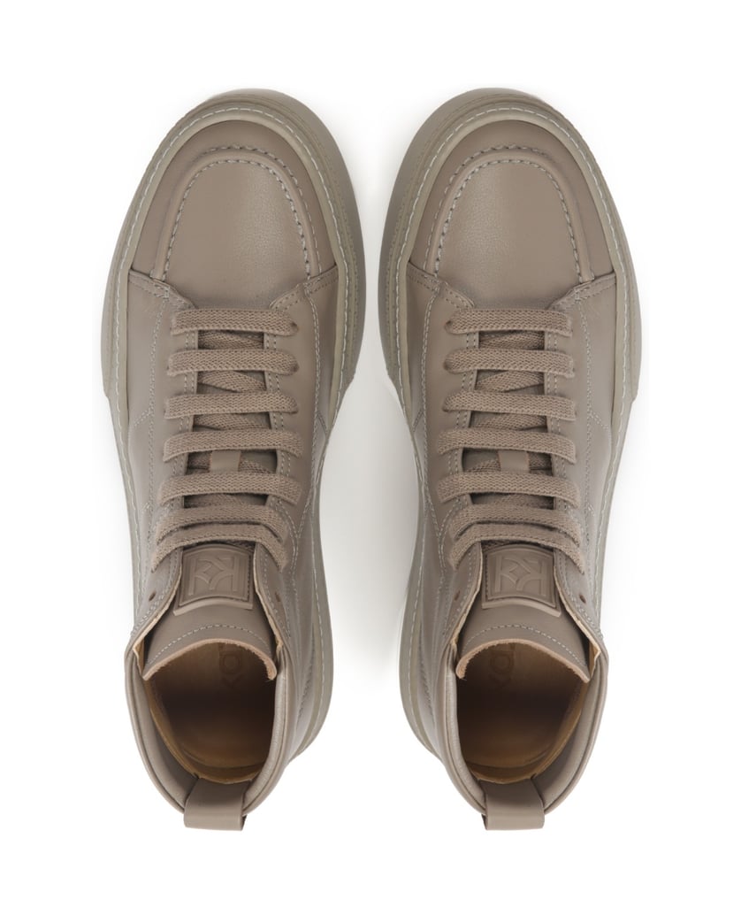 Kazar-Herren-Sneakers-aus-Leder-mit-Schnürung