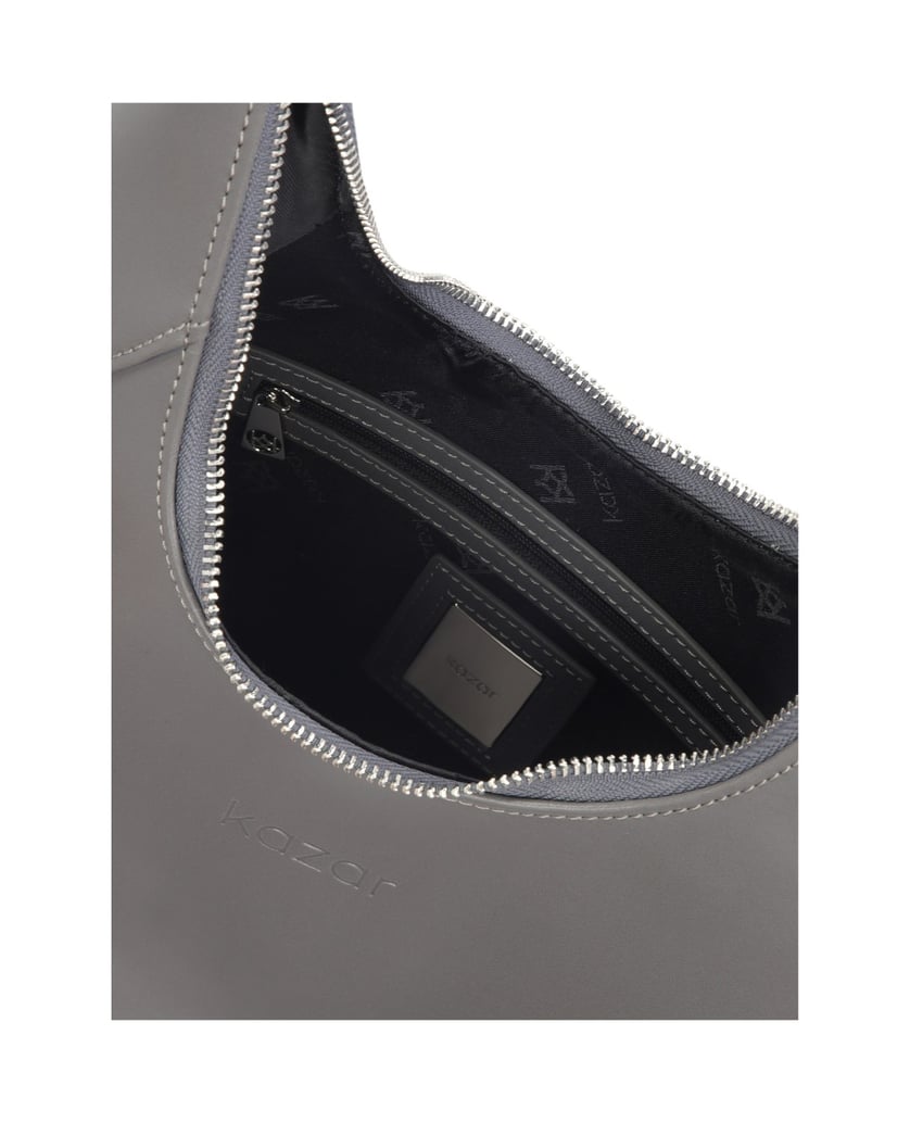 Kazar-Graue-halbmondförmige-Damentasche