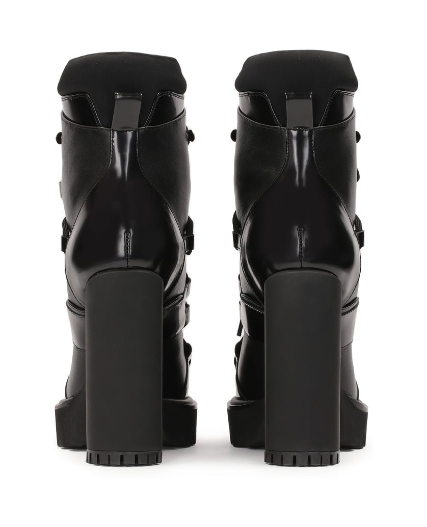 Kazar-Avantgardistische-Booties-mit-dekorative-schwarz