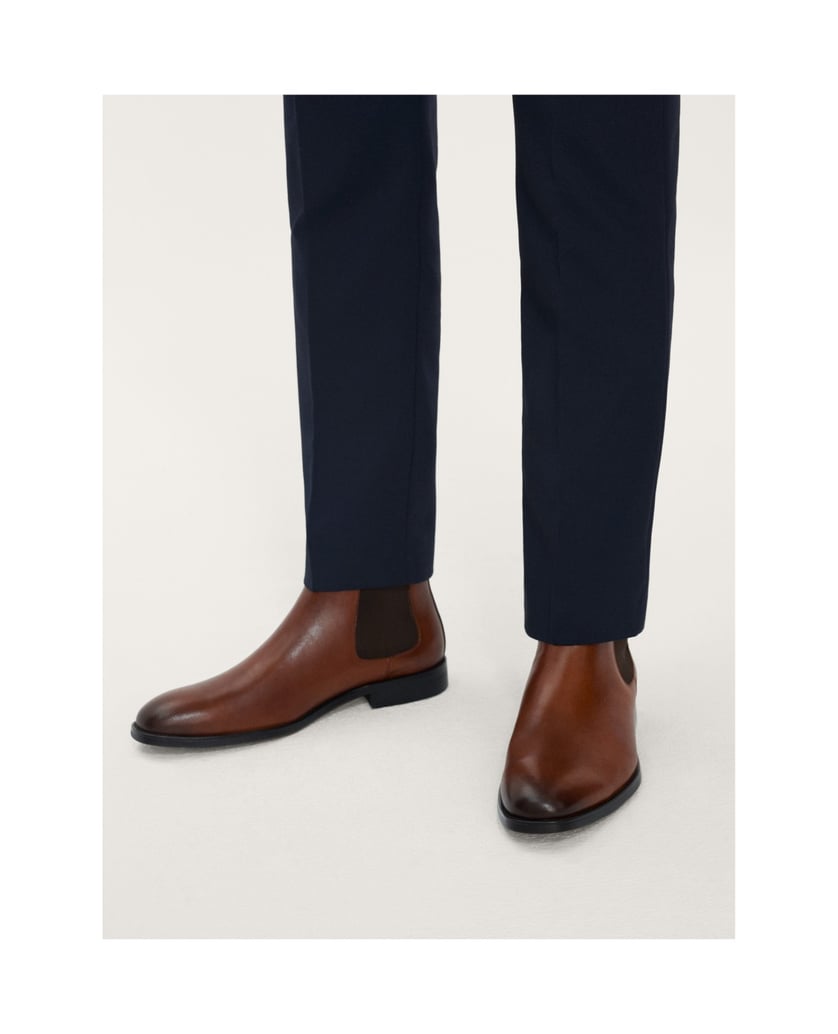 Kazar-Zeitlose-braune-Chelsea-Stiefel-für-Herr