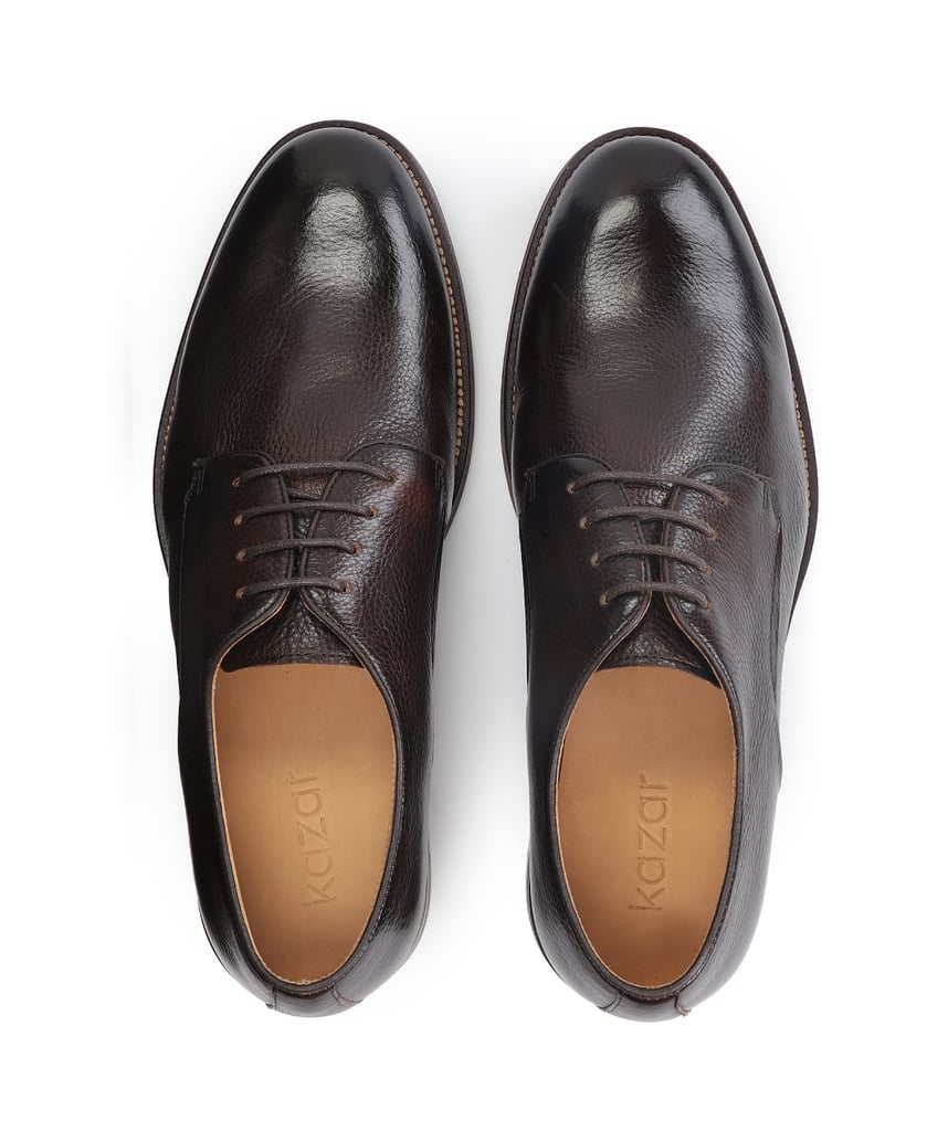 Kazar-Klassische-Derby-Schuhe-aus-Leder-für-Mä