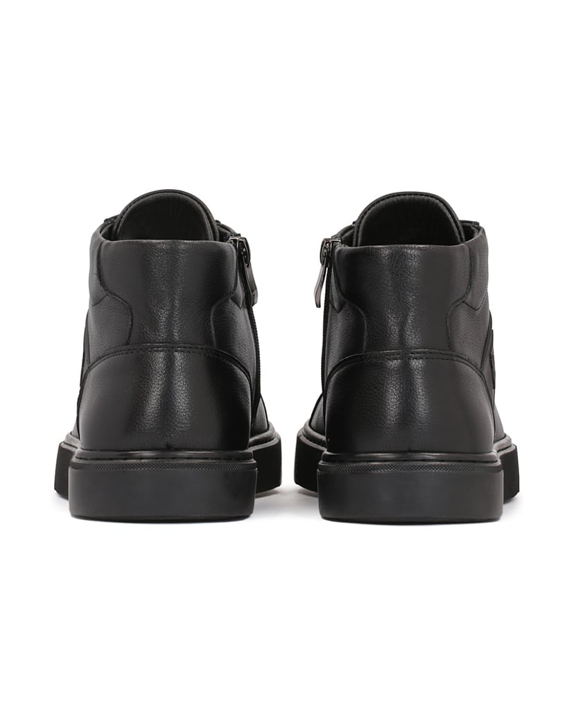 Kazar-Men’s-high-sneakers-decorated-with-a-monogram-čierna