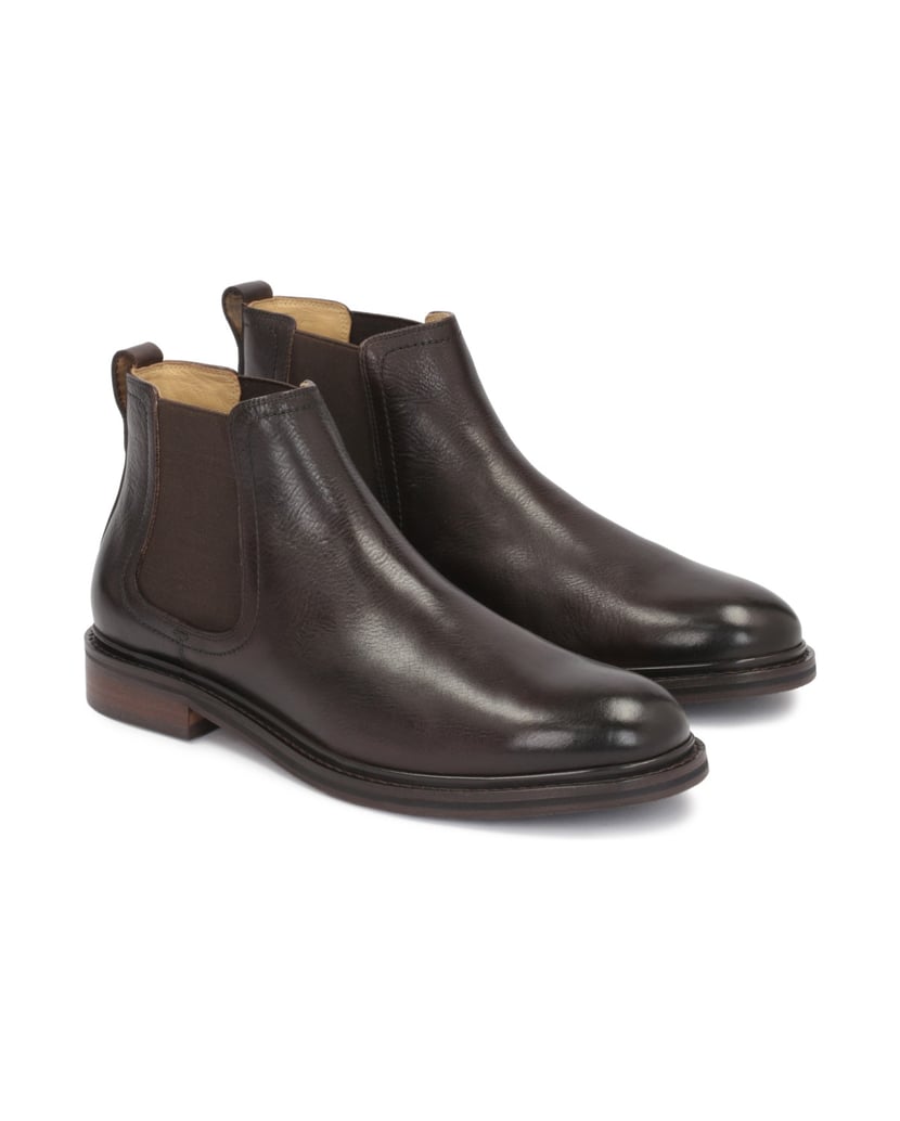 Kazar-Klassische-braune-Chelsea-Stiefel-aus-ge