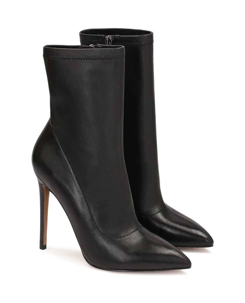 Kazar-Schwarze-Lederstiefel-mit-tailliertem-Sc