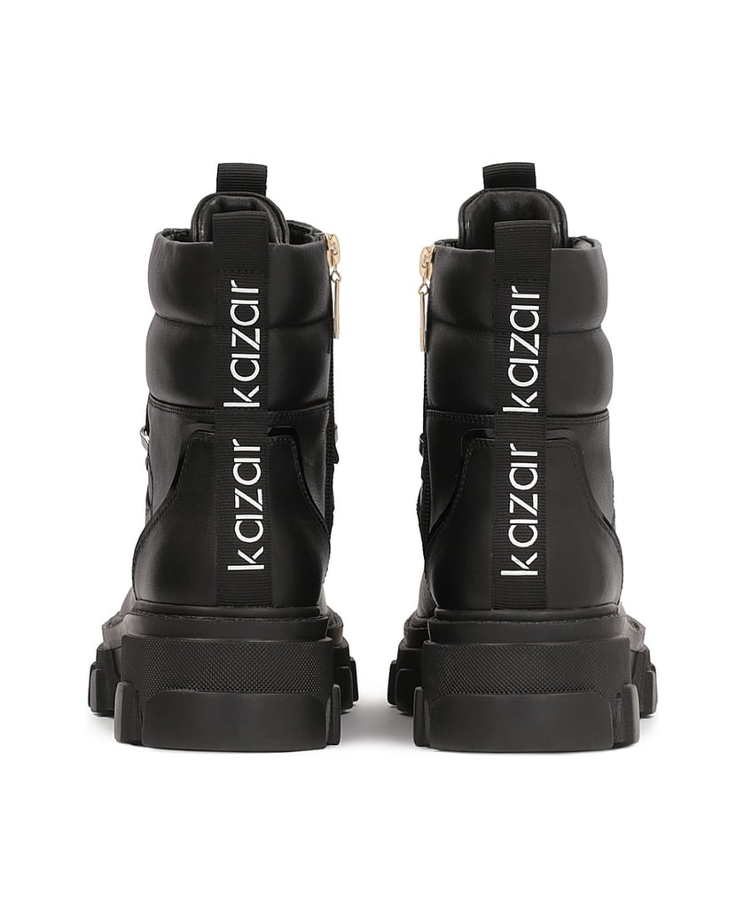 Kazar-Hohe-Damenstiefel-aus-Leder-mit-dicker-S