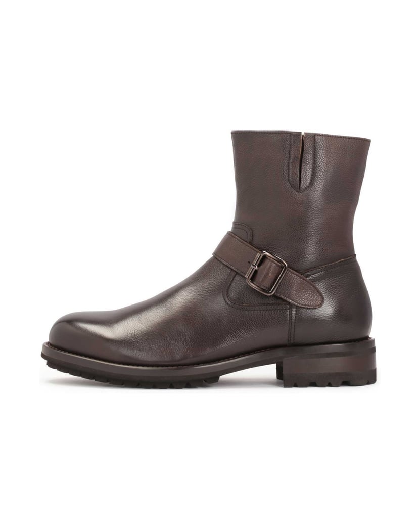 Kazar-Braune-Herrenstiefel-mit-hohem,-losem-Ob