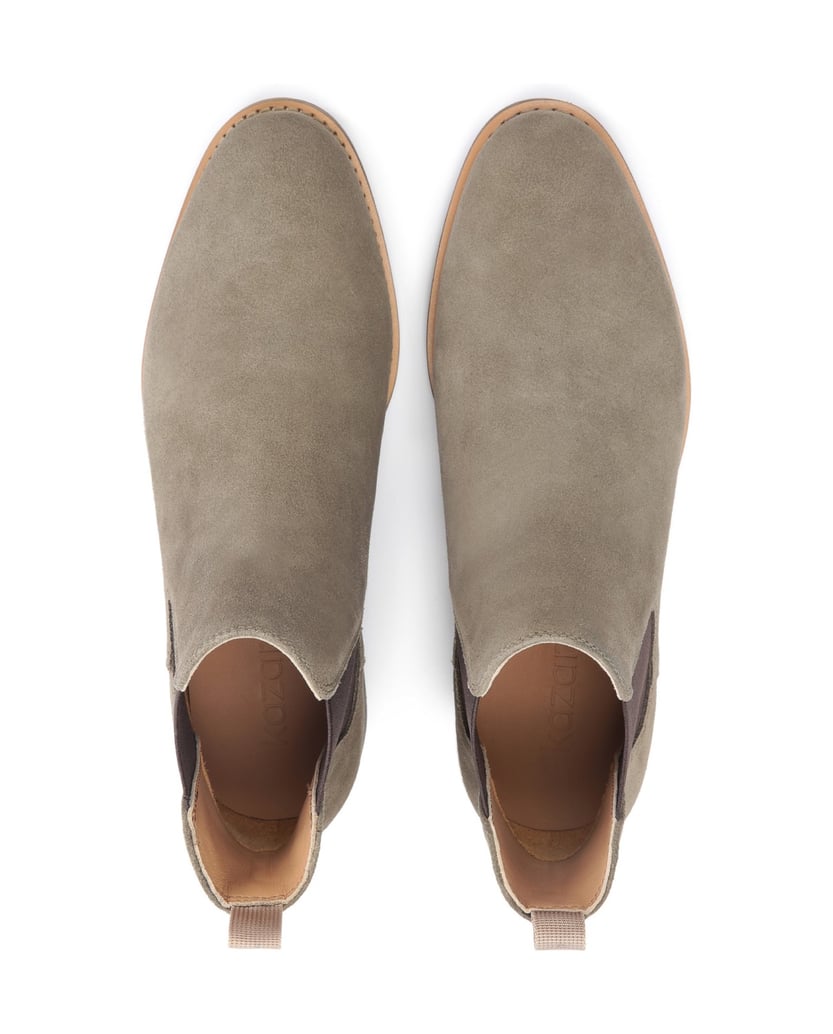 Kazar-Graue-Chelsea-Stiefel-aus-Wildleder-für