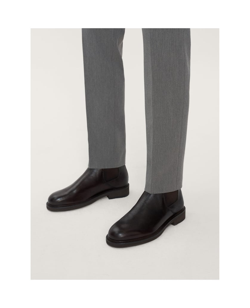 Kazar-Herren-Chelsea-Stiefel-aus-braunem-Leder