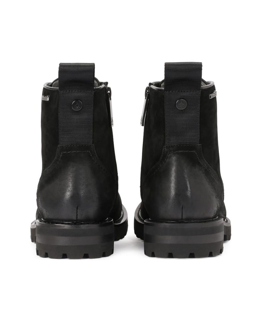 Kazar-Schwarze-Nubuk-Stiefeletten-für-Herren