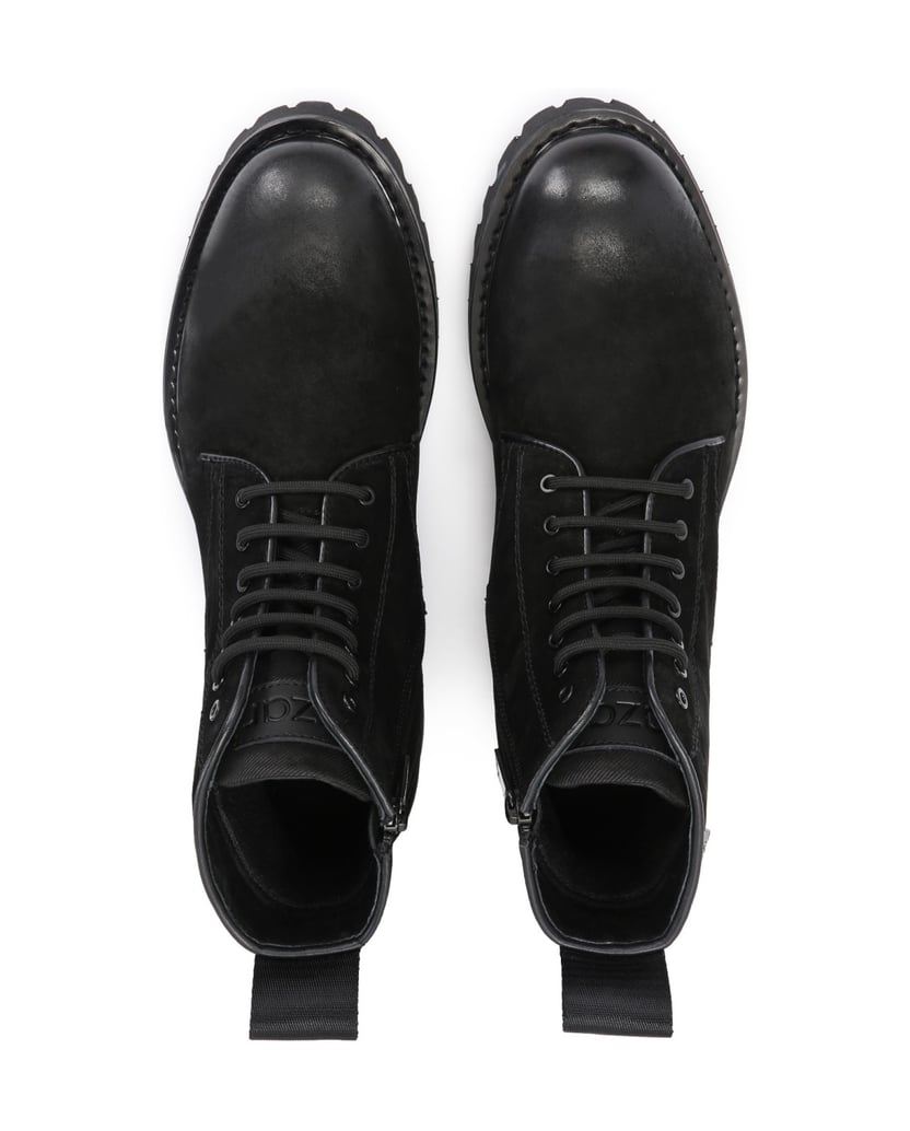 Kazar-Schwarze-Nubuk-Stiefeletten-für-Herren