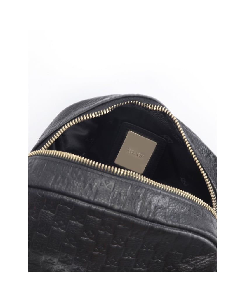 Kazar-Geräumige-schwarze-Kosmetiktasche-mit-ge