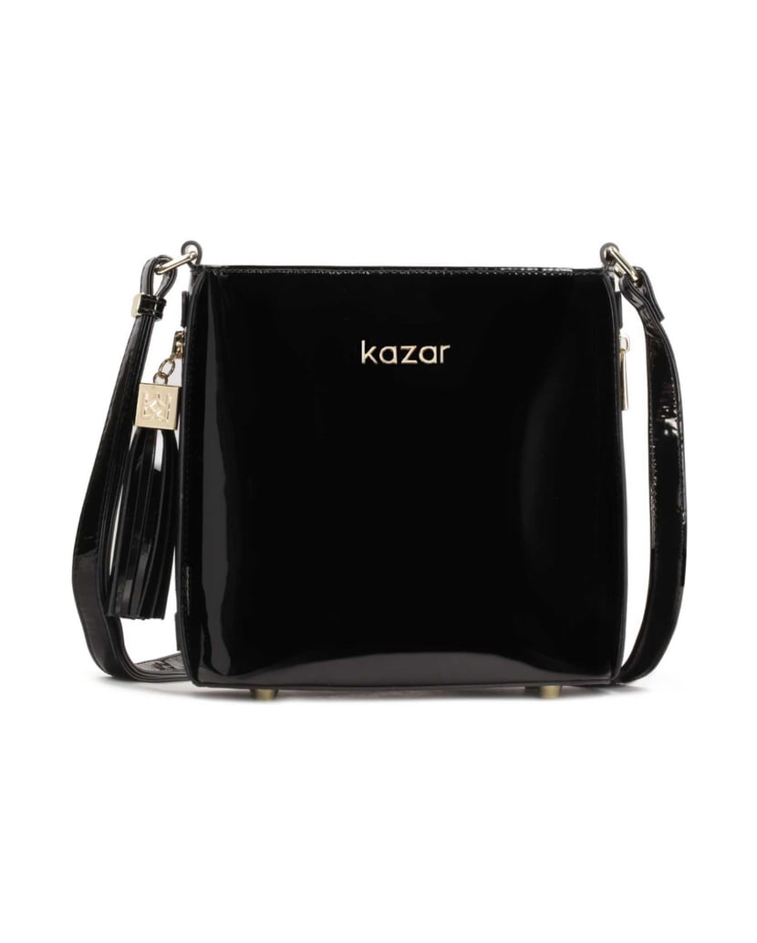 Kazar-Kleine-lackierte-Umhängetasche