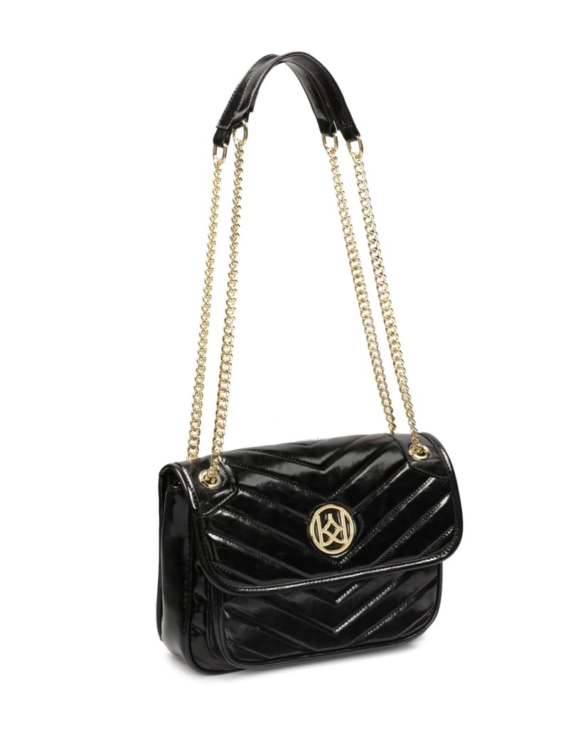 Kazar-Schwarze-Kettenhandtasche