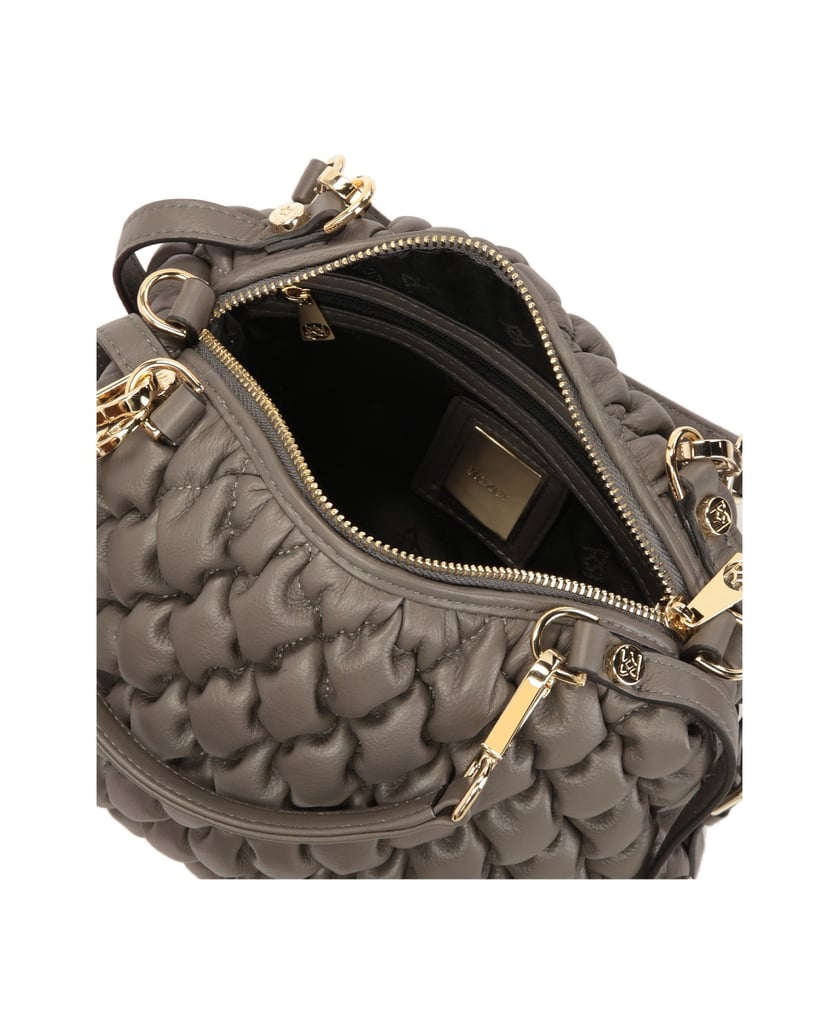 Kazar-Graue-Handtasche-in-mittlerer-Größe-mit