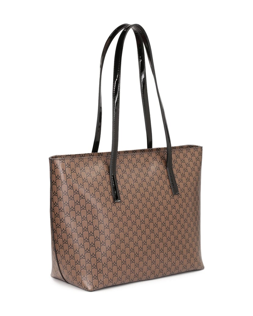 Kazar-Braun-gemusterte-Tragetasche