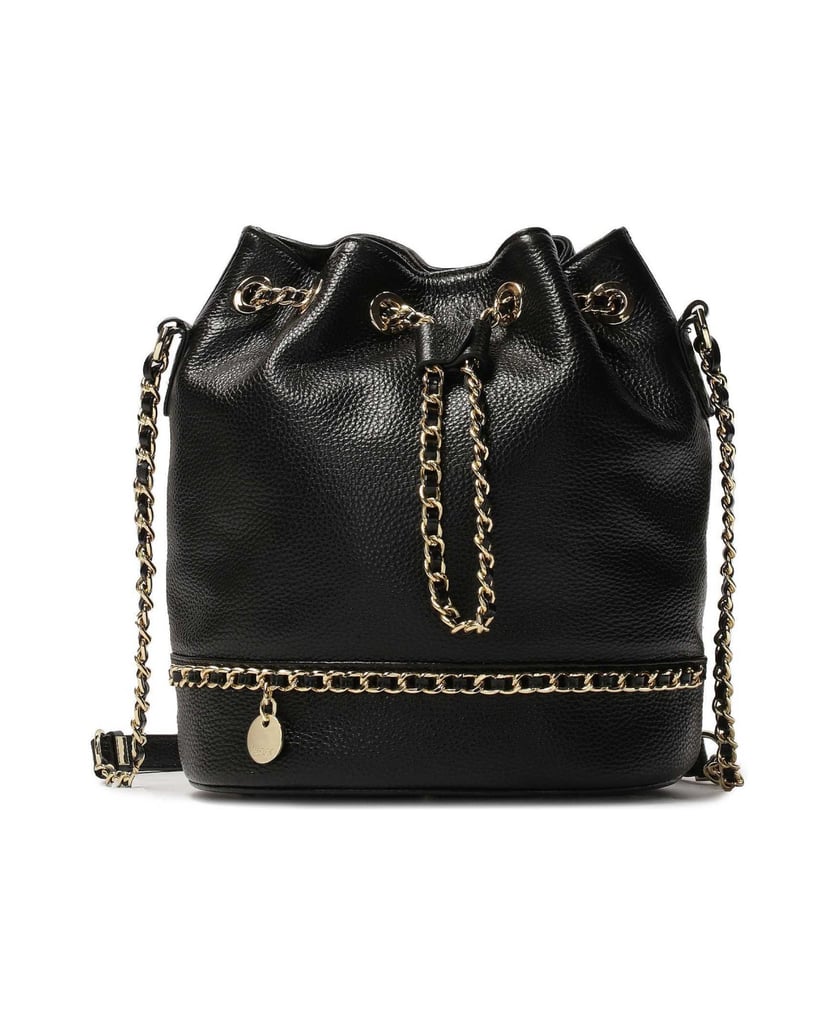 Kazar-Ledertasche-Handtasche-mit-Goldkette