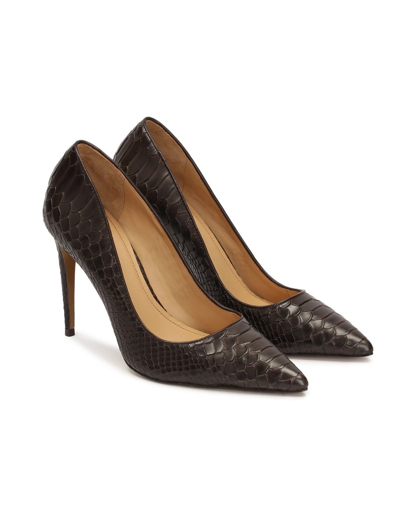 Kazar-Brown-pumps-in-an-exotic-motif-tmavá-hnedá