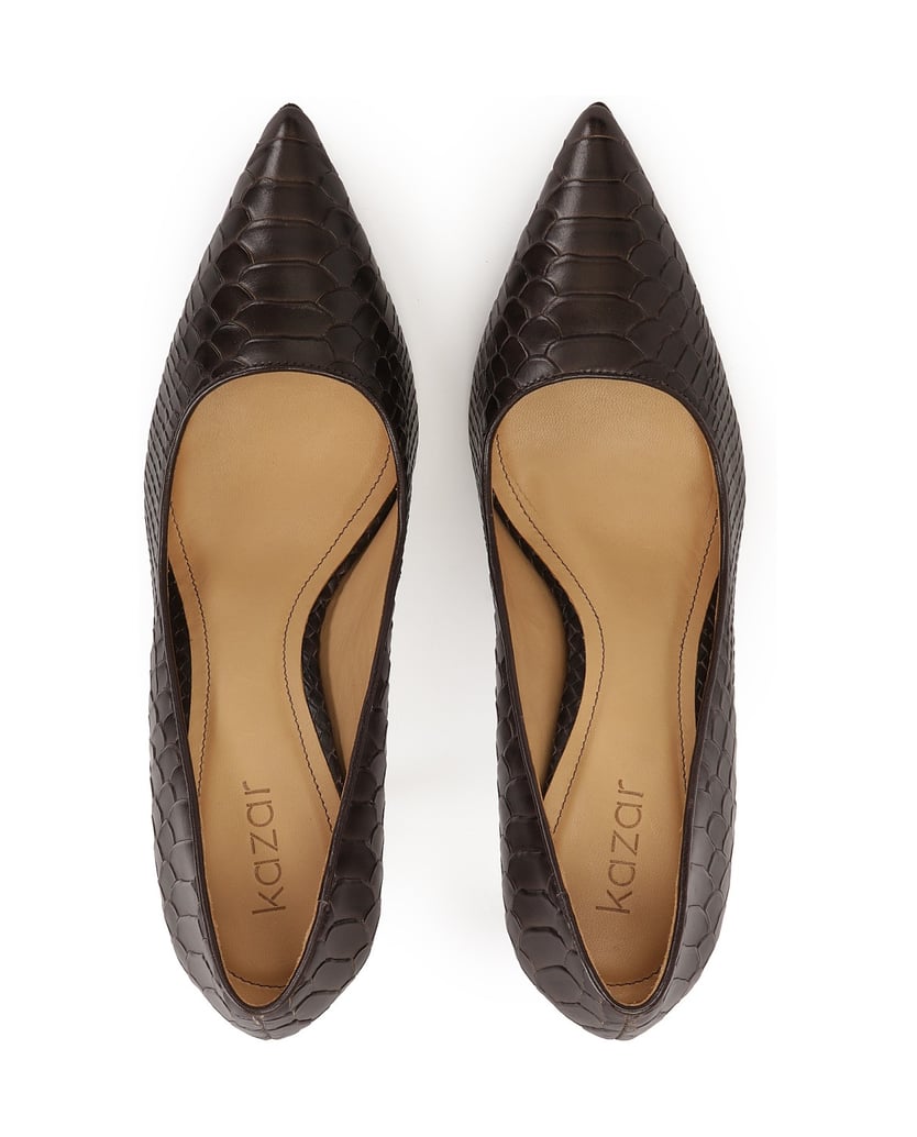 Kazar-Brown-pumps-in-an-exotic-motif-tmavá-hnedá