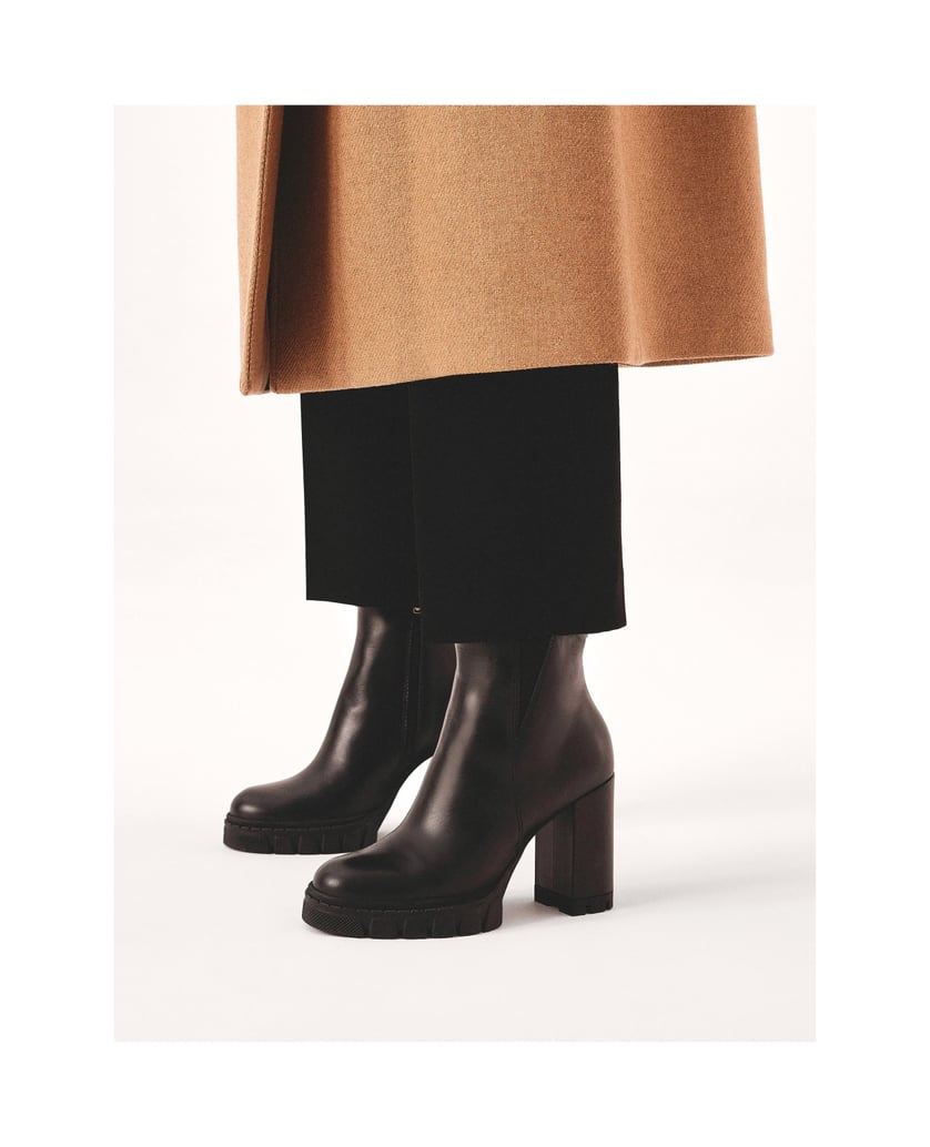 Kazar-Stiefel-mit-Reißverschluss,-Pfosten-und-schwarz