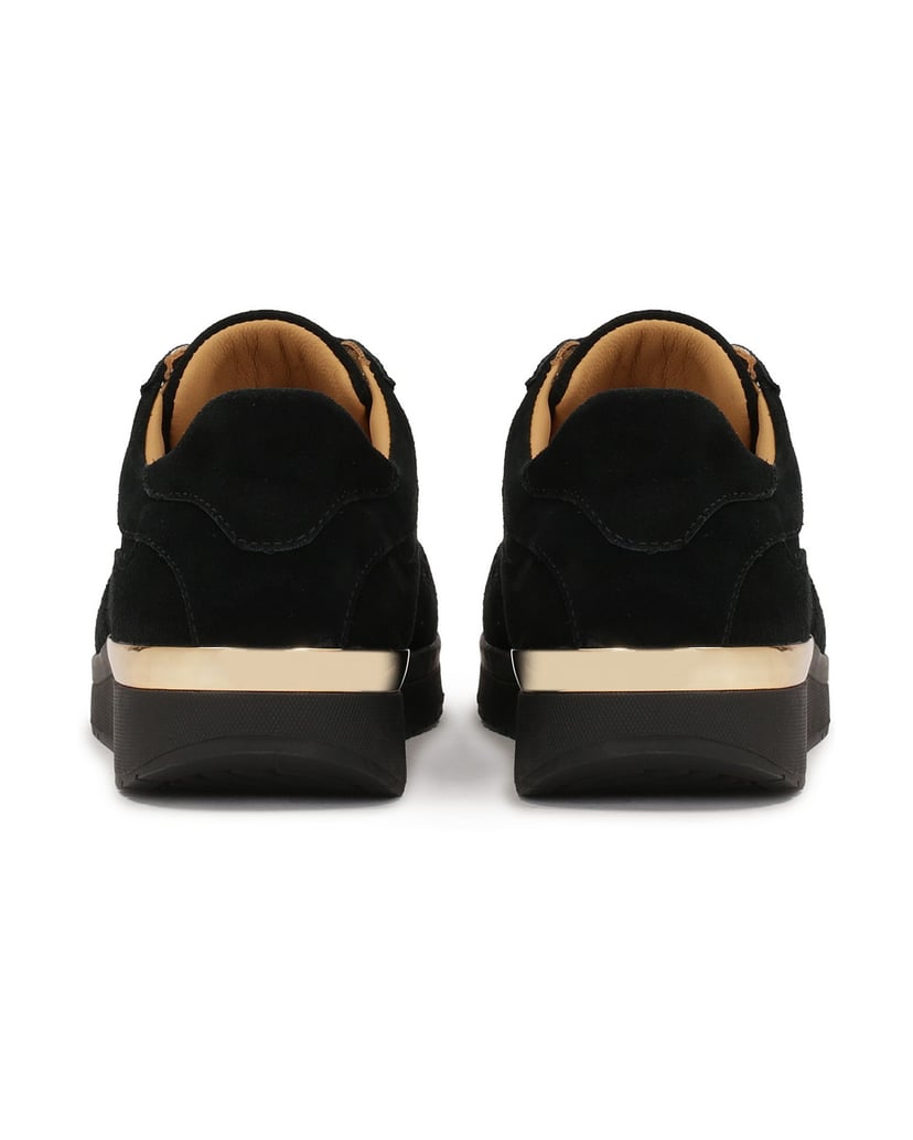 Kazar-Suede-black-sneakers-čierna