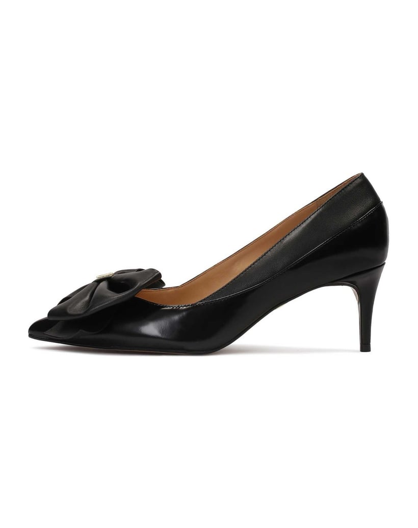 Kazar-Low-pumps-with-a-bow-černá