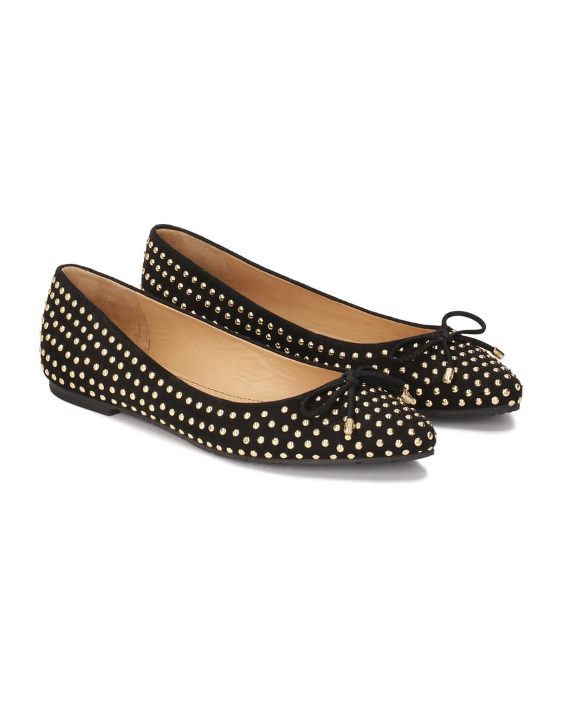 Kazar-Ballerinas-aus-Wildleder-mit-goldenen-St-schwarz