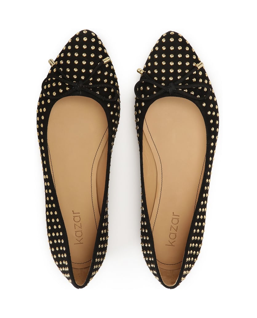 Kazar-Ballerinas-aus-Wildleder-mit-goldenen-St-schwarz