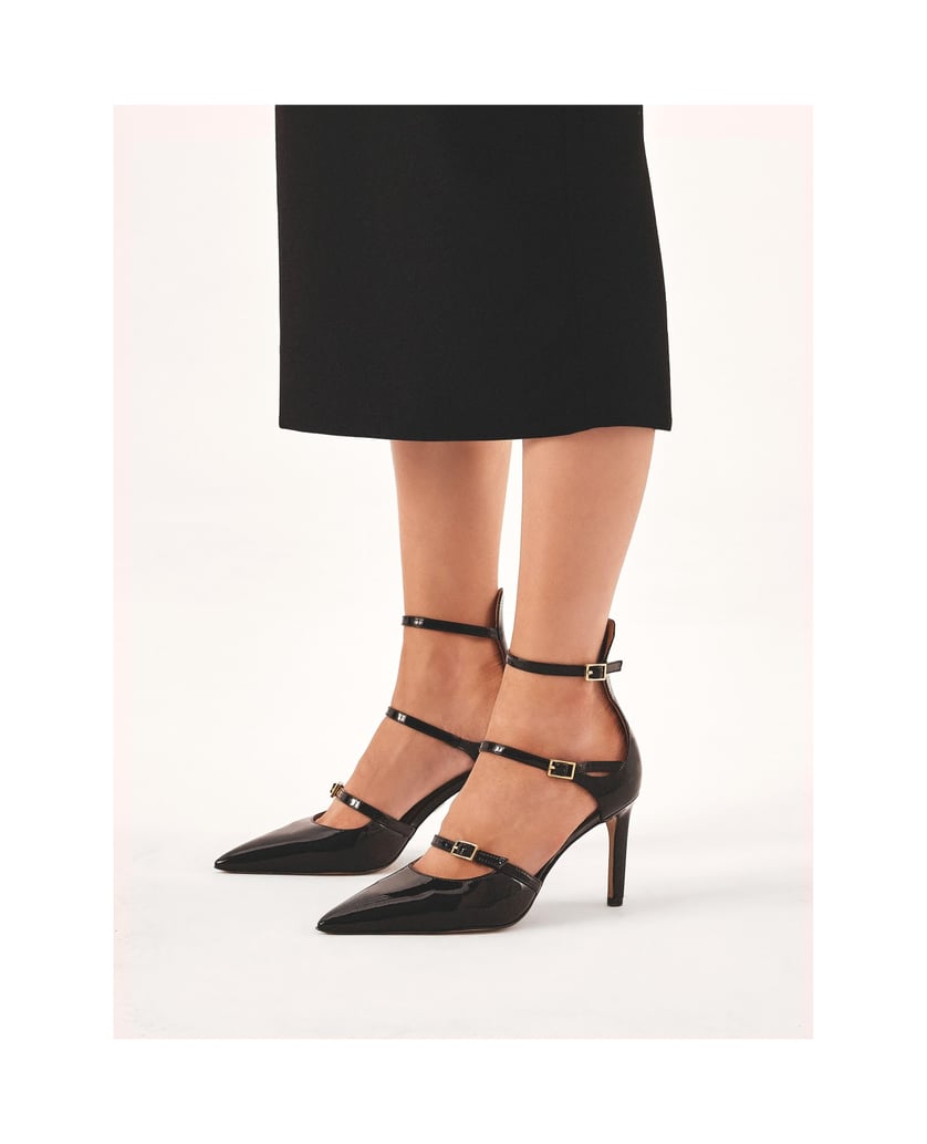 Kazar-Lackierte,-halboffene-Pumps-mit-Riemchen