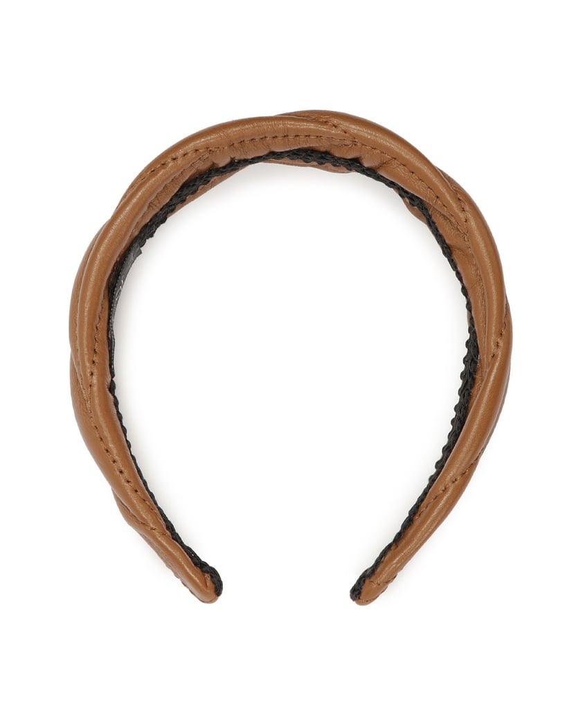 Kazar-Eleganter-Leder-Haarreif--mit-kleinem-KAZAR-Monogramm-camel