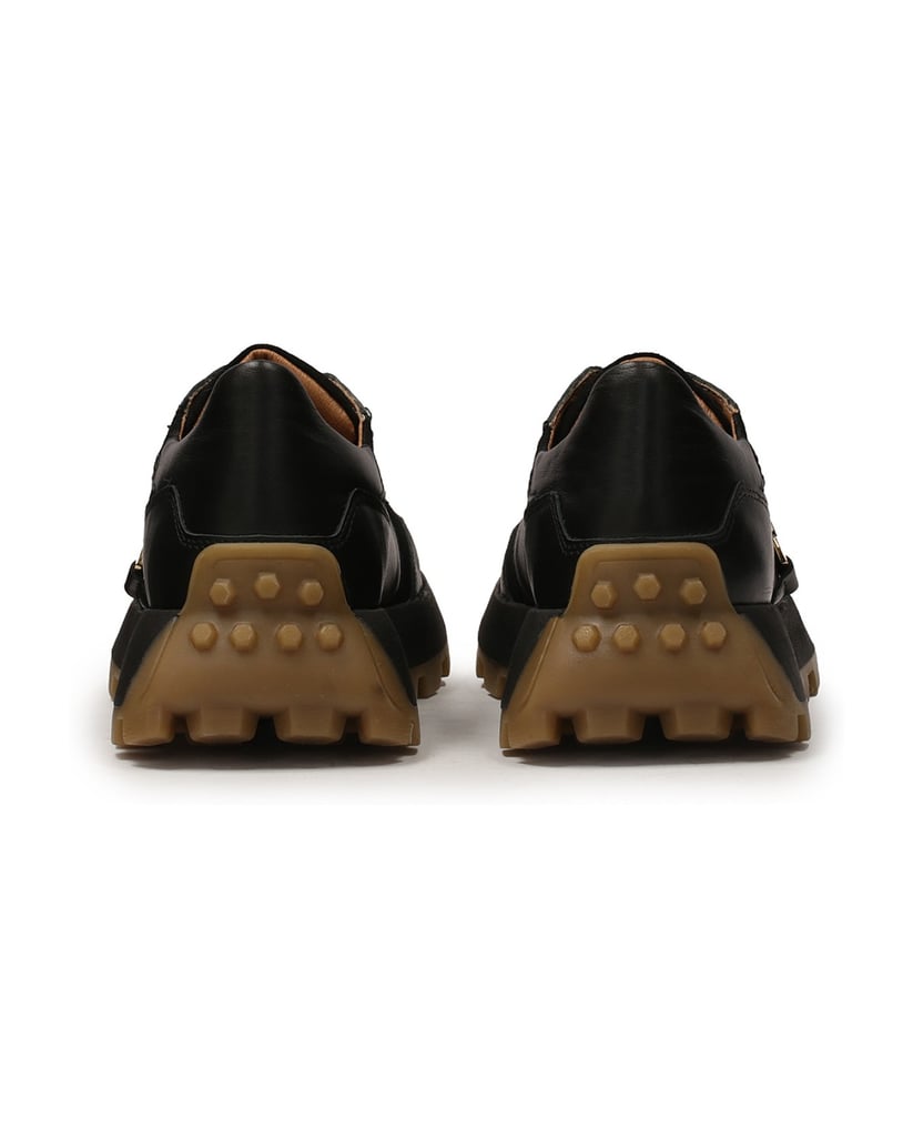 Kazar-Schwarze-Turnschuhe-mit-kontrastierender