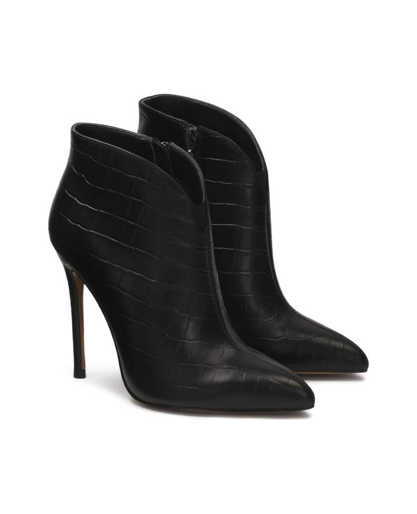 Kazar-Niedrige-Stiefel-mit-schlankem-Absatz-schwarz