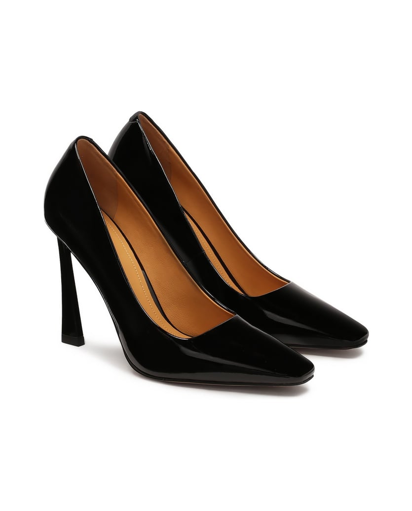 Kazar-Pumps-aus-Lackleder-mit-ungewöhnlichem-A-schwarz