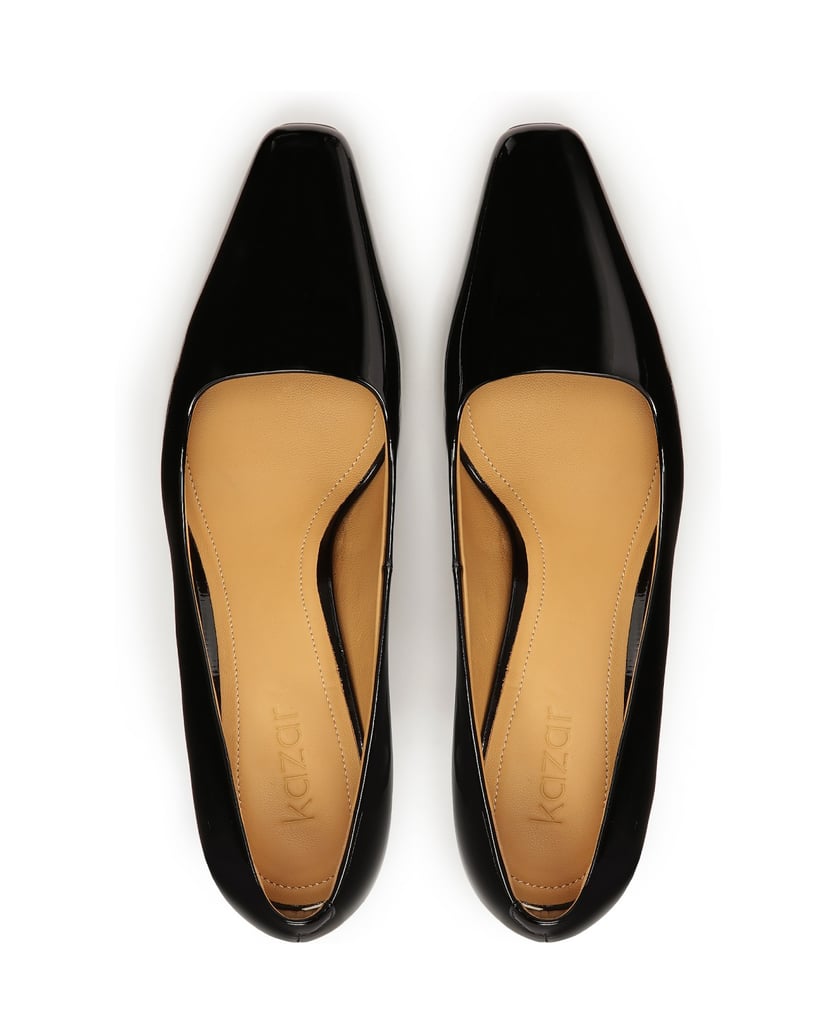 Kazar-Pumps-aus-Lackleder-mit-ungewöhnlichem-A-schwarz