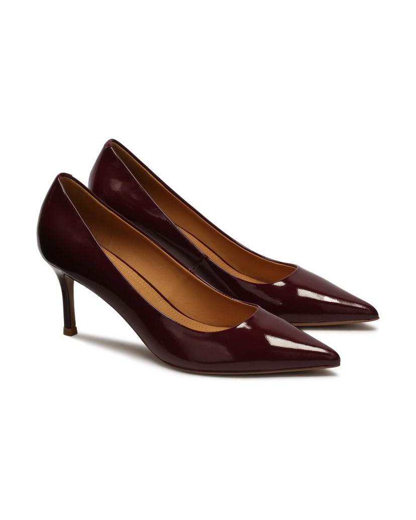 Kazar-Kastanienbraune-Pumps-aus-Lackleder-rot