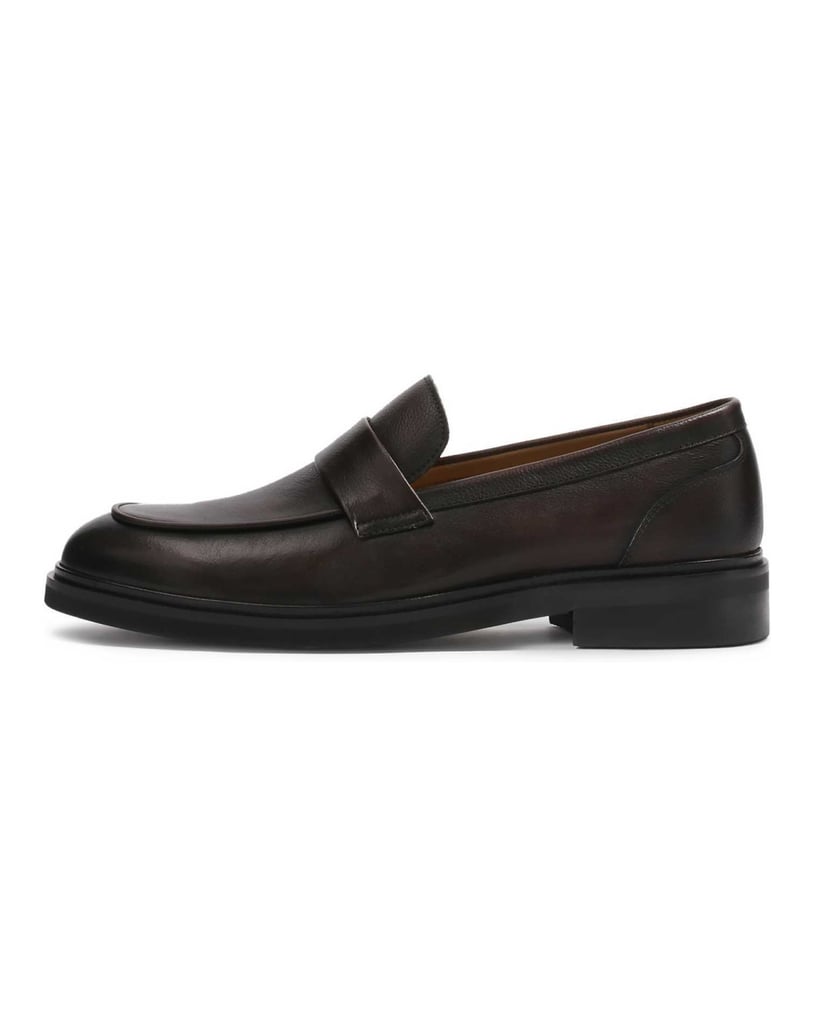 Kazar-Braune-Loafer-aus-Naturleder