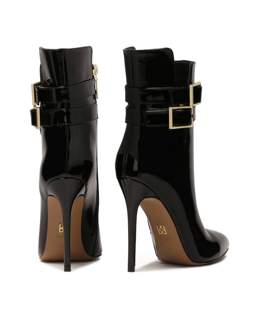Kazar-Patent-leather-boots-with-a-fine-upper-černá