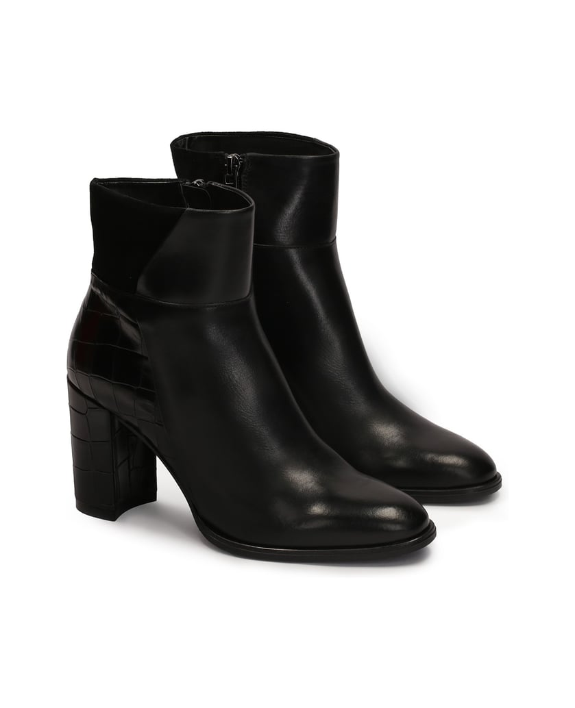 Kazar-Schwarze-Stiletto-Stiefel-aus-kombiniert-schwarz