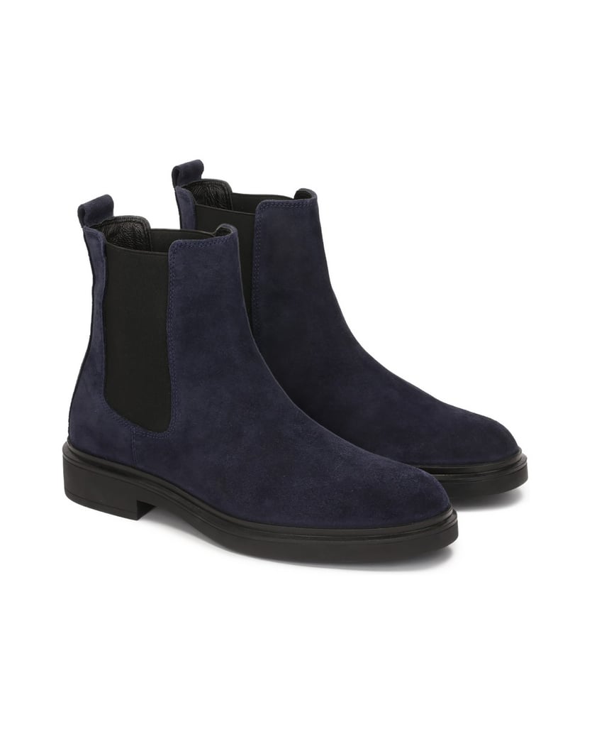 Kazar-Navy-blue-suede-Chelsea-boots-tmavá-modrá