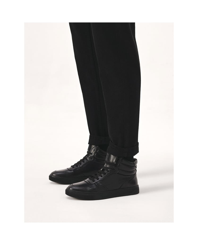 Kazar-Schwarze-Knöchel-Sneakers-schwarz