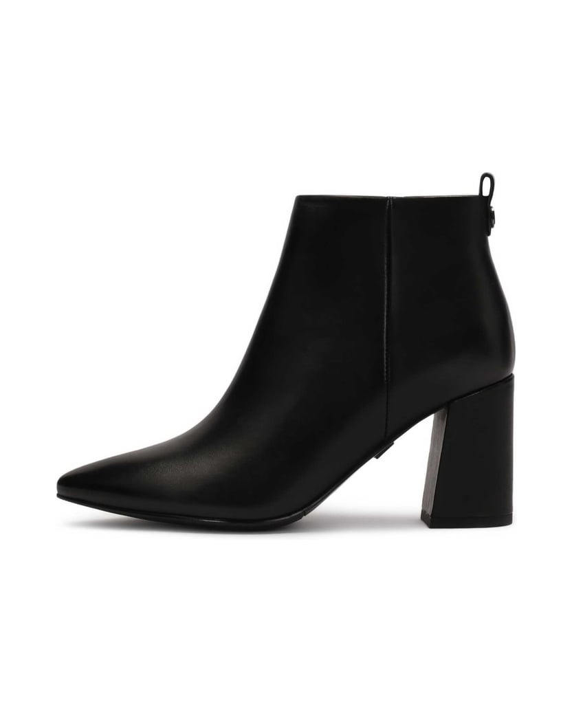 Kazar-Schwarze-Stiefel-mit-bequemem-Pfostenabs-schwarz