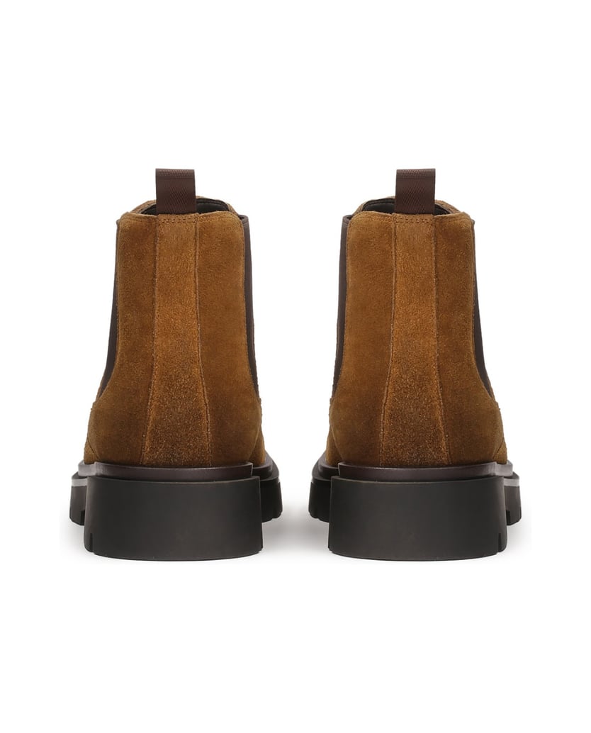 Kazar-Braune-Chelsea-Stiefel-aus-Wildleder-mit-braun