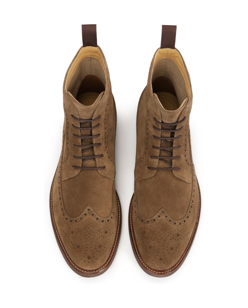 Kazar-Wildlederstiefel-mit-Rosettenverzierung