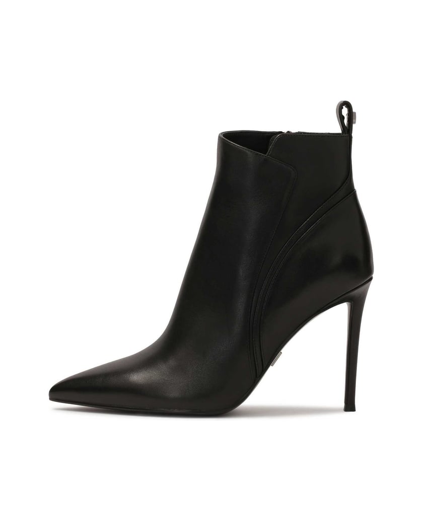 Kazar-Schwarze-Stiefel-mit-gewellten-Nähten-au-schwarz