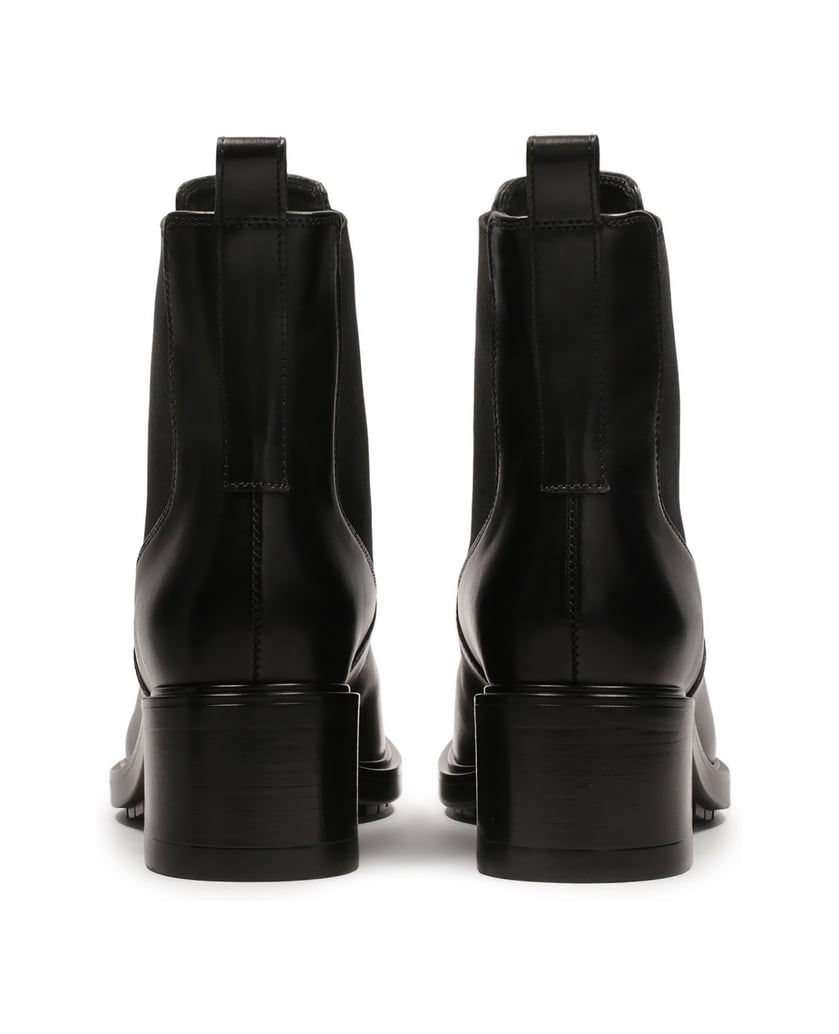 Kazar-Schwarze-Stiefel-mit-Gummieinsätzen-schwarz